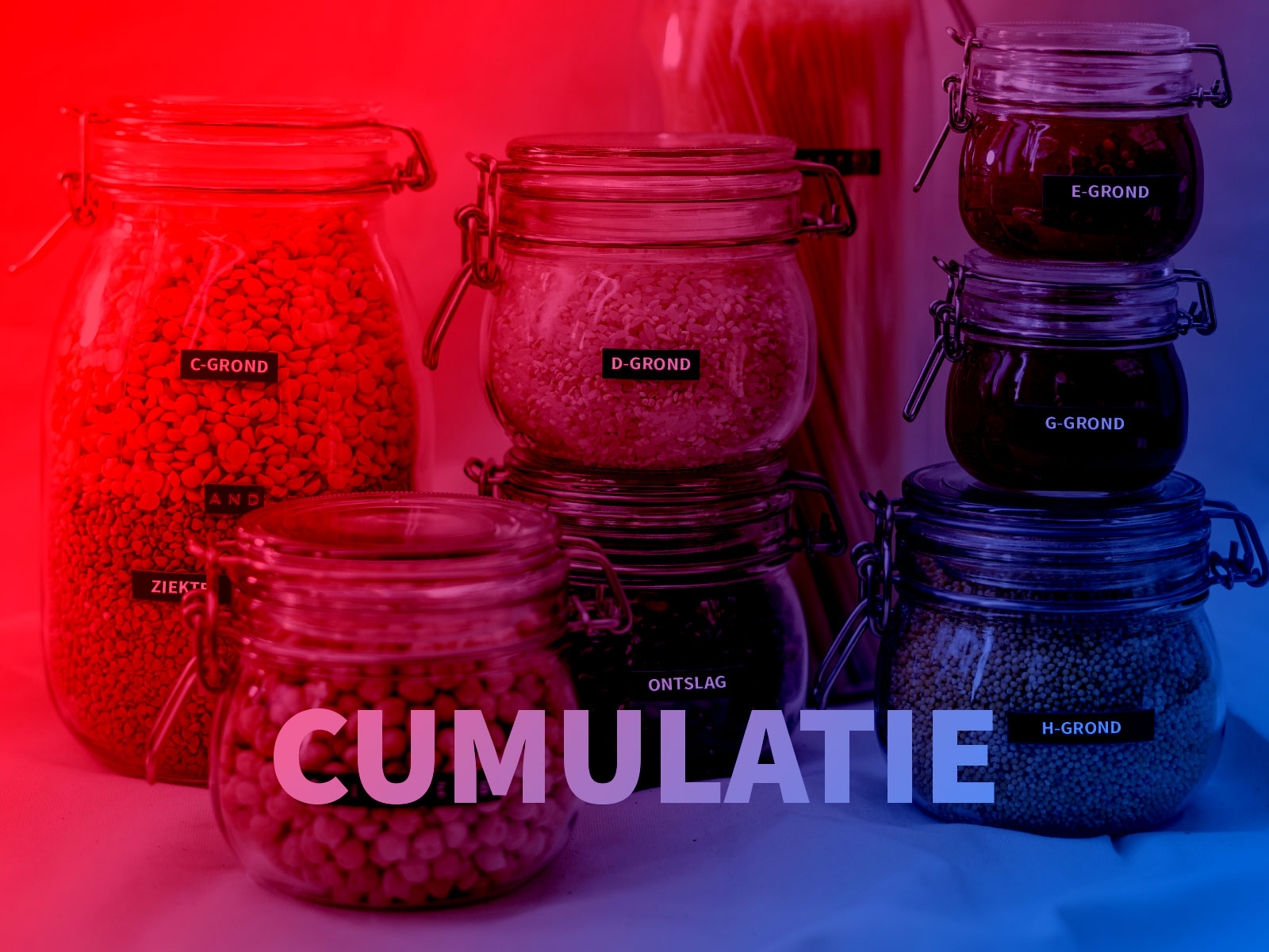 Ontslag reden cumulatie grond